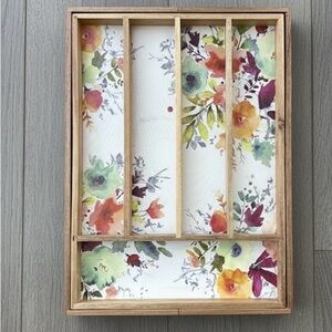 The Pioneer Woman Pioneer Willow 5-Section Cutlery Tray